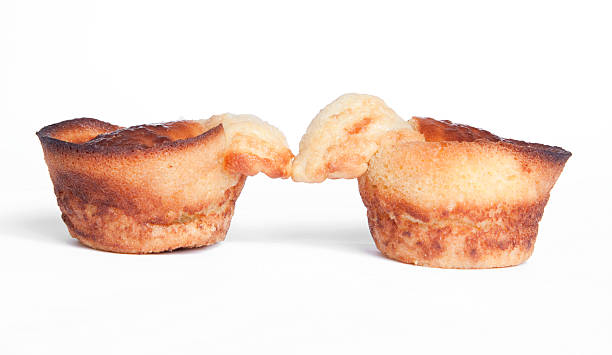 istock Kissing Corn Bread Muffins on a white background 121166405