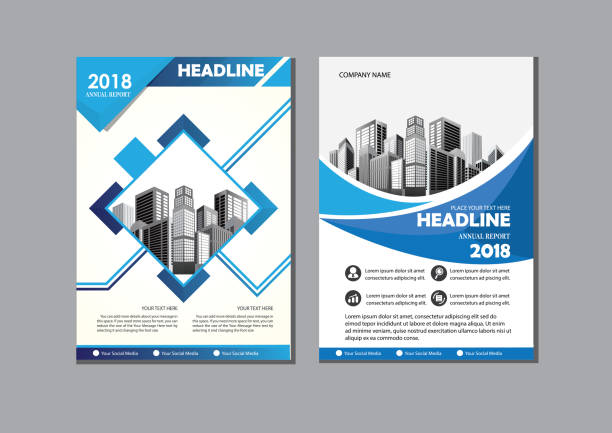 istock Business abstract vector template. Brochure design, cover modern layout, annual report, poster, flyer in A4 with colorful triangles, geometric shapes for tech, science, market with light background 1211664088