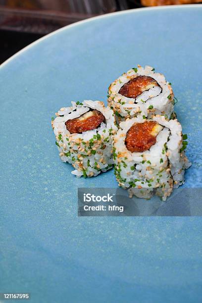 Teller Mit Frischen Lachs Japanische Sushi Stockfoto und mehr Bilder von Asien - Asien, Farbbild, Fisch