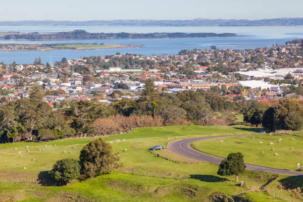 istock Suburban Auckland From Cornwall Park 1211684820