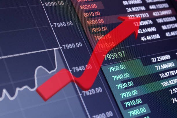 istock Rising stock market concept 1211693250