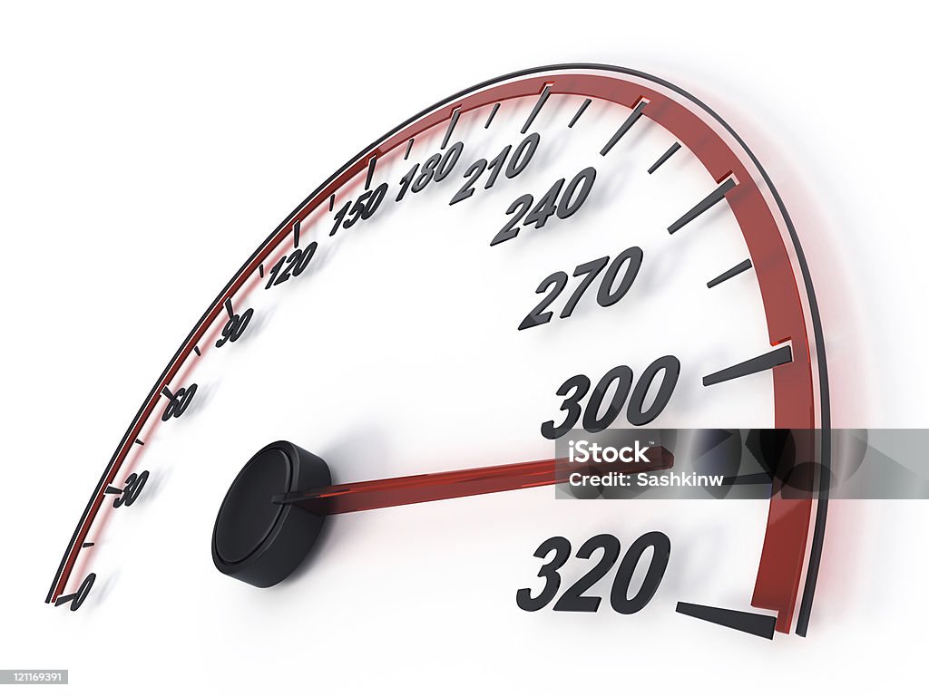 Speed Speedometer Stock Photo