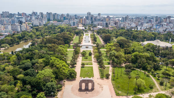 Redemption Park Redemption Park. One of the postcards of Porto Alegre. Known for its fairs on weekends. rio grande do sul state stock pictures, royalty-free photos & images