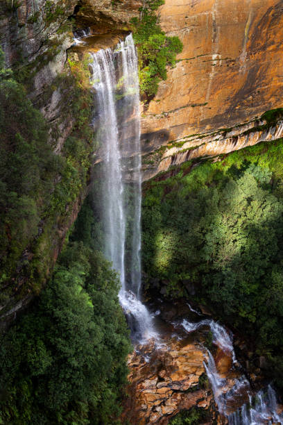 istock Katoomba falls cascades over sheer cliffs into the valley below 1211696736