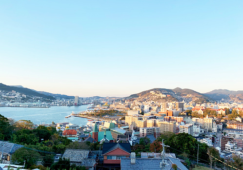 Nagasaki cityscape