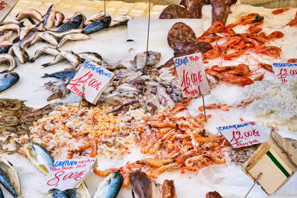 istock Fish and seafood for sale 1211706722