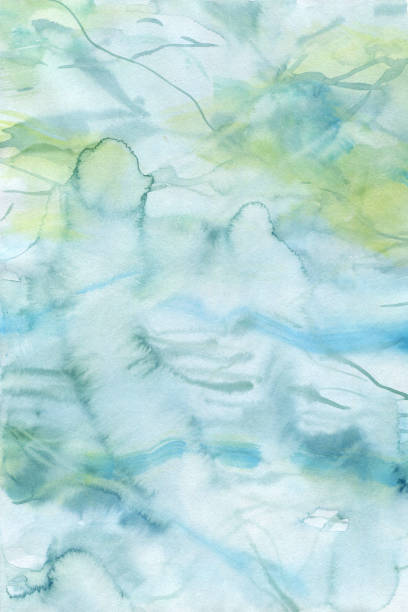 istock finished image of a watercolor background with a gradient of blue and yellow 1211708410