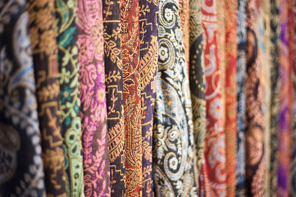 istock Colorful Indian Clothing 121171543