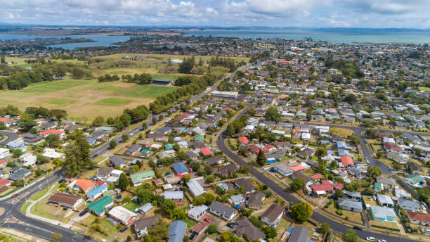 istock Auckland Aerial View 1211725236