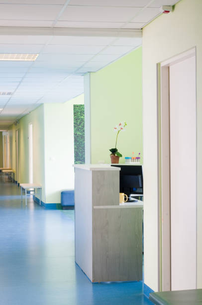 istock Hall in hospital 1211729269