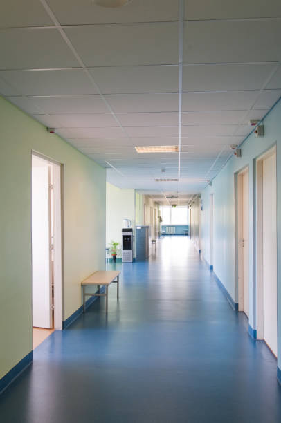 istock Hall in hospital 1211729317