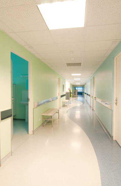 istock Hall in hospital 1211729382