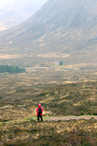 Hiking at the Devil's Staircase, Scotland is really enjoyable experience for family.  It is easy even for young kids and the view is very beautiful.