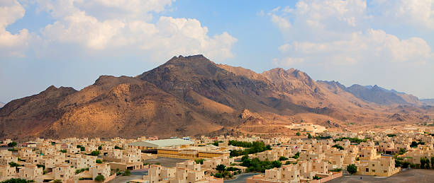 istock Village near mountains 121173453