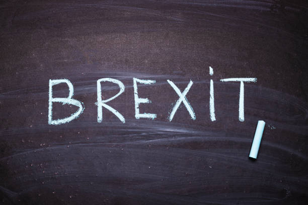 istock word Brexit is written in chalk on a blackboard 1211734560