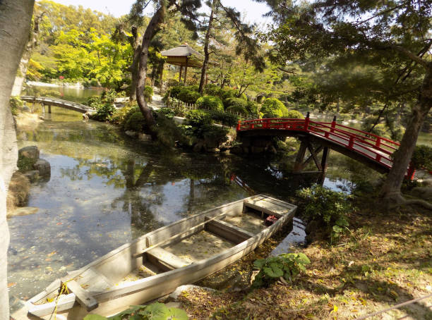 istock Hiroshima Japanese garden 1211736375