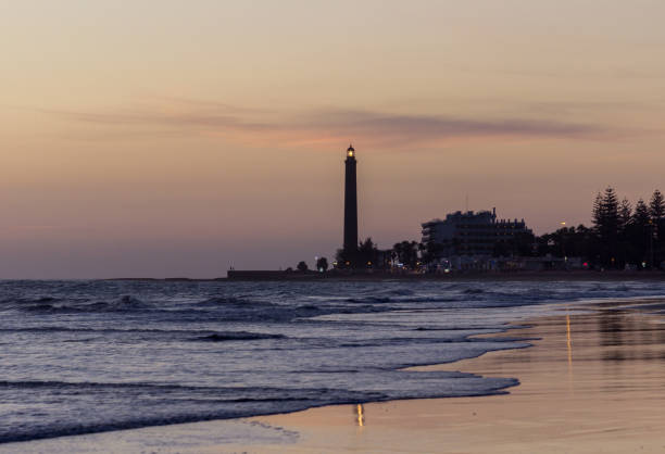 istock Sunset at Dunes of Maspalomas in Gran Canari (Canary Islands) 1211743013