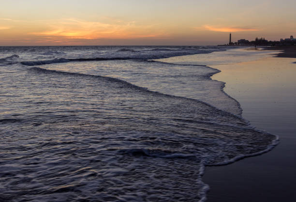 istock Sunset at Dunes of Maspalomas in Gran Canari (Canary Islands) 1211743168