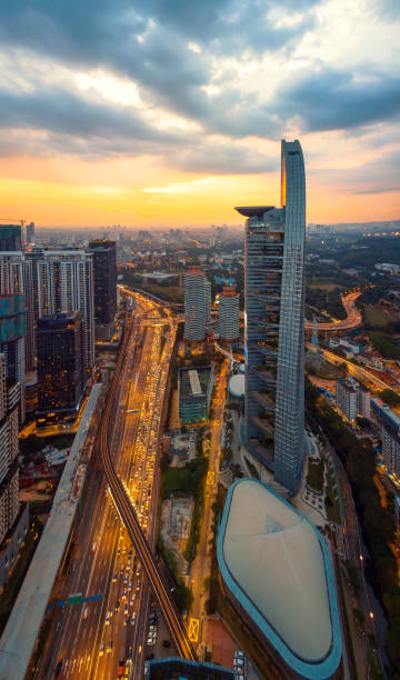 istock Kuala Lumpur Federal Highway sunset 1211745895
