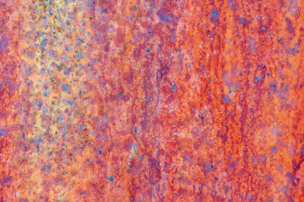 istock Metal texture with scratches and cracks which can be used as a background 1211752122