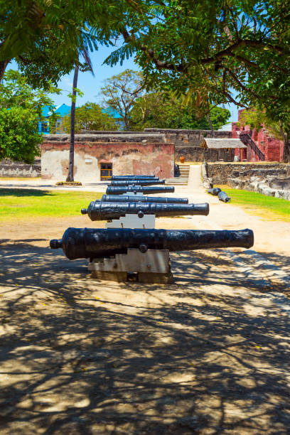istock Guns are on display in the fortress 1211753193