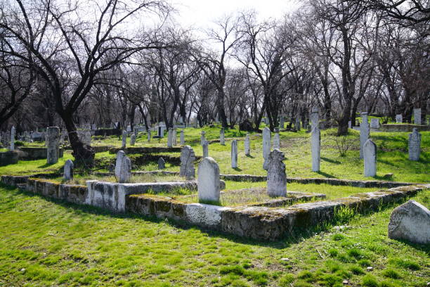 istock View of old cemetery 1211762670
