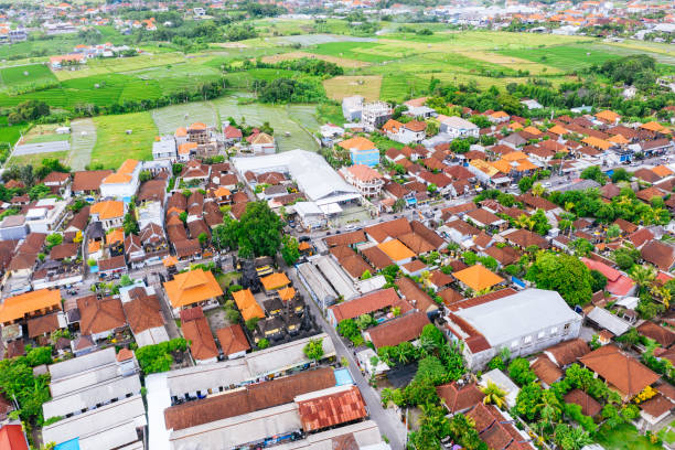istock Bali, Canggu from above. 1211764817