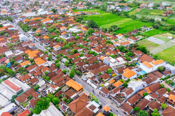istock Bali, Canggu from above. 1211764818