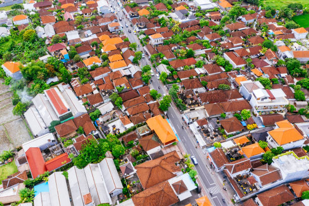 istock Bali, Canggu from above. 1211764824
