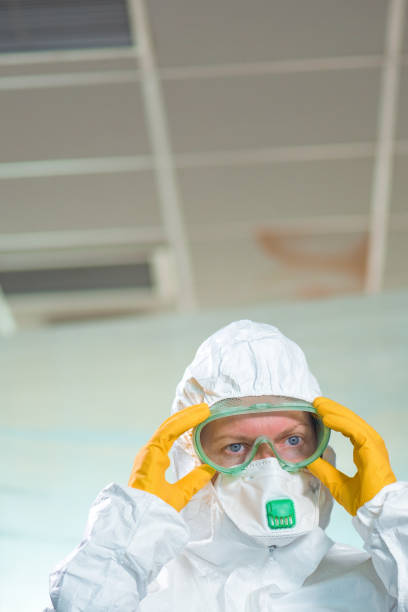 istock Portrait of female epidemiologist in virus quarantine 1211768538