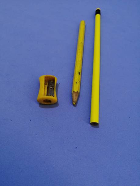 istock A pair of stationery pencils for sharpening 1211775086