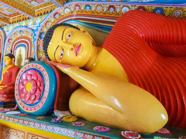 istock Buddha Statue at Anuradhapura in Sri Lanka 1211778221