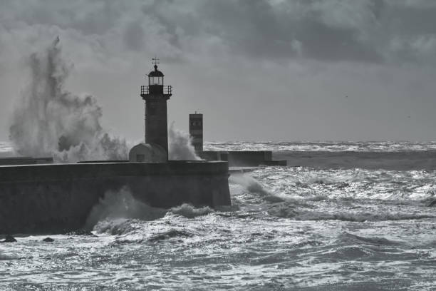 istock The power of Felgueiras Lighthouse 1211783519