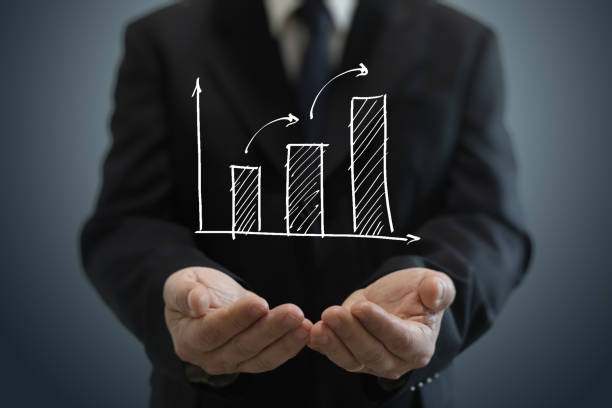 istock Businessman growth progress success future 1211784359
