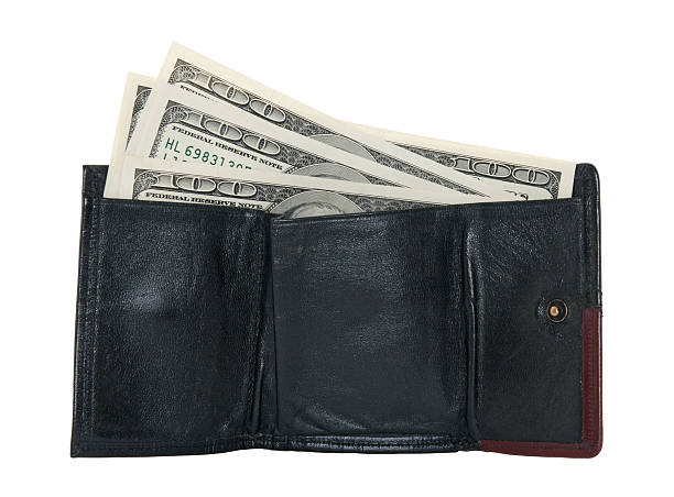 istock Hundred dollar bills in a wallet 121179375