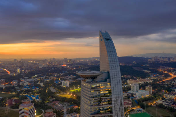 istock Sunset hour of Kuala Lumpur. 1211794082