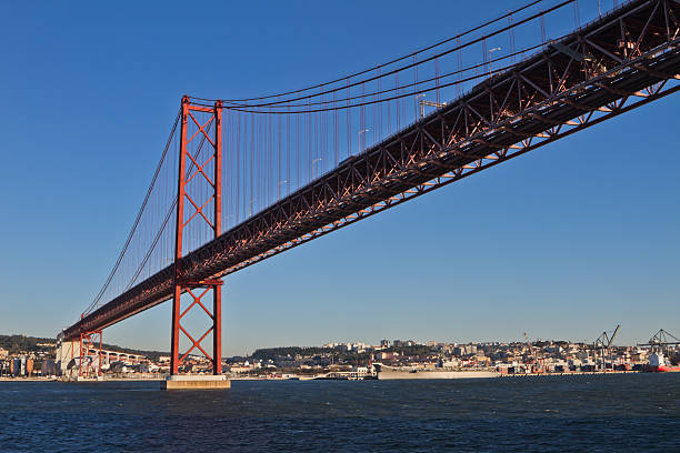 istock Lisbon, 25th of April bridge. 121179587