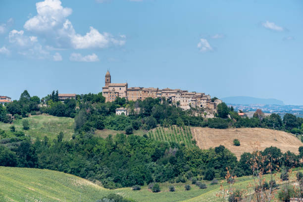 istock Petritoli, old village in Marches, Italy 1211803632