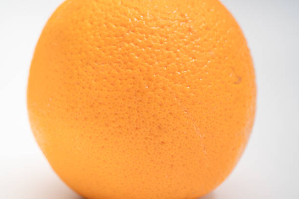 istock Ripe orange isolated on white background Clipping Path 1211806324