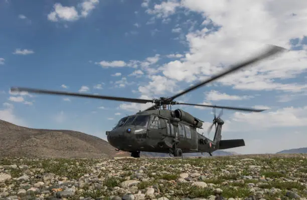 UH-60 Blackhawk Military Utility Helicopter