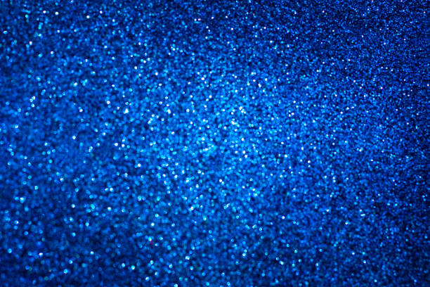 istock Abstract classic blue blurred background. Glitter festive backdrop. 1211817437