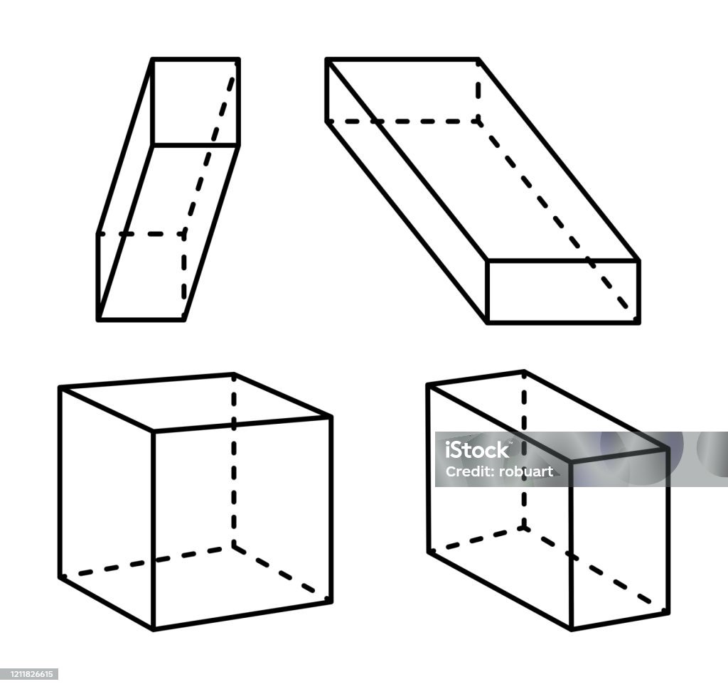 Minh Họa Vector Bộ Sưu Tập Khối Lập Phương Và Hình Khối Hình minh ...