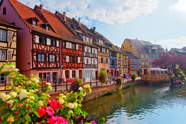 colmar na alsácia, frança - bas rhin - fotografias e filmes do acervo