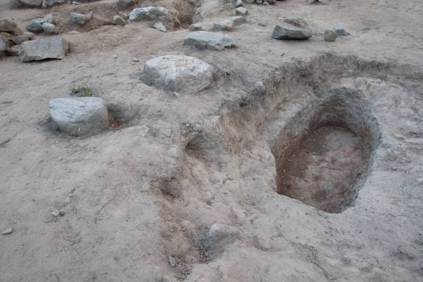 istock Excavation at archaeological site 1211835383