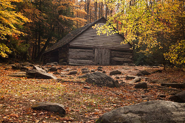 istock Old Barn in the Smokies 121185063