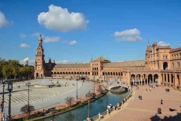istock Square of Spain in Seville. 1211851267