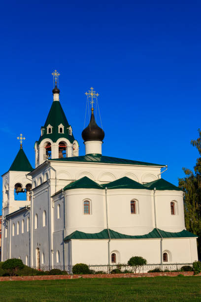 istock Pokrovsky temple of Transfiguration monastery in Murom, Russia 1211856913