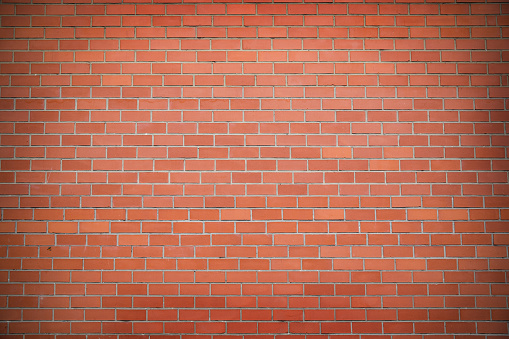 Modern brick wall, red brick wall or brown brick wall textur for background.