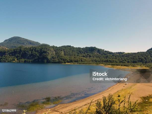Route Of The Six Lagoons Near Coyhaique Stock Photo - Download Image Now - Chile, Beach, Beauty