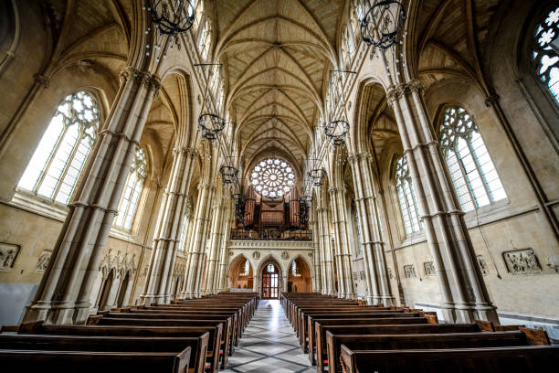 Benches Inside Beautiful Arundel Cathedral